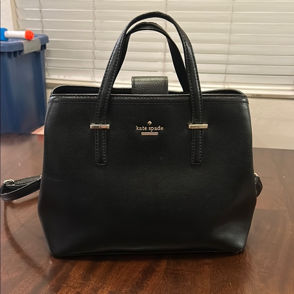 Kate Spade Black Leather Handbag